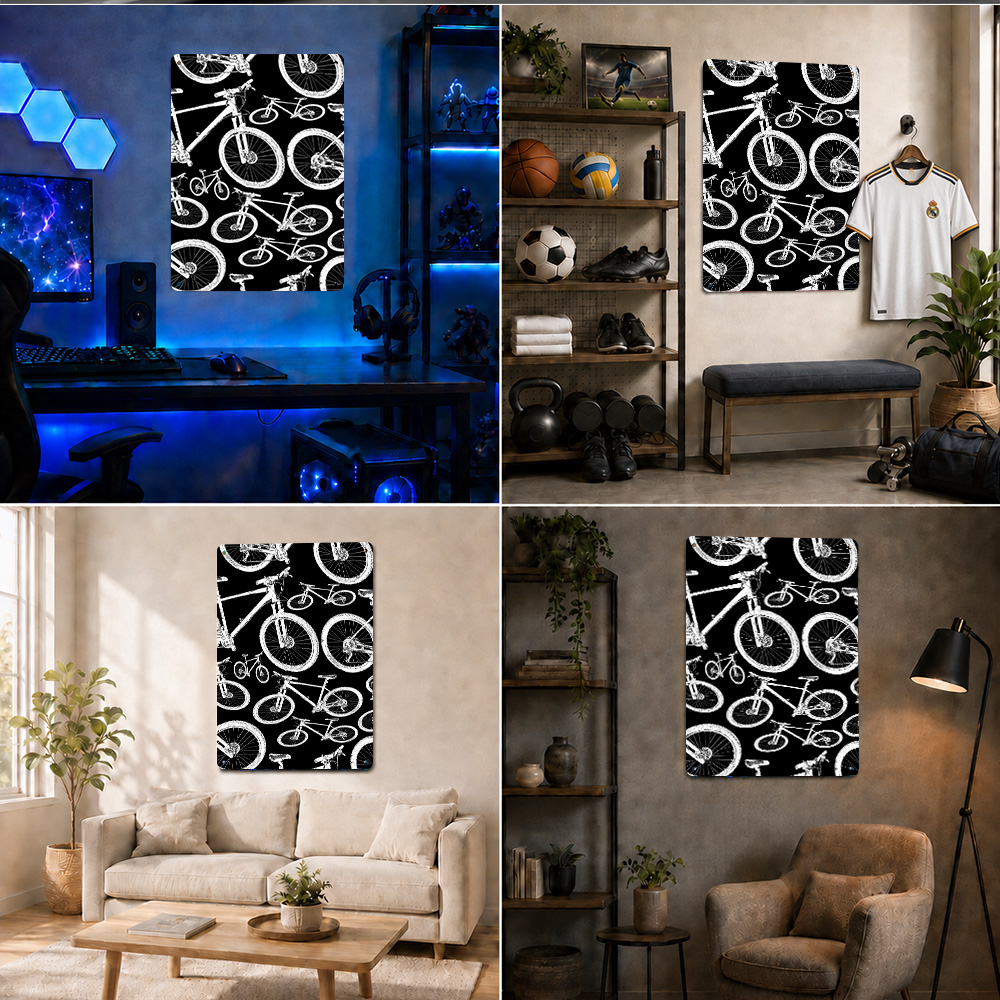 Mountain Bike Pattern Graphic  - Mountain Biking Europe ulasan dan harga