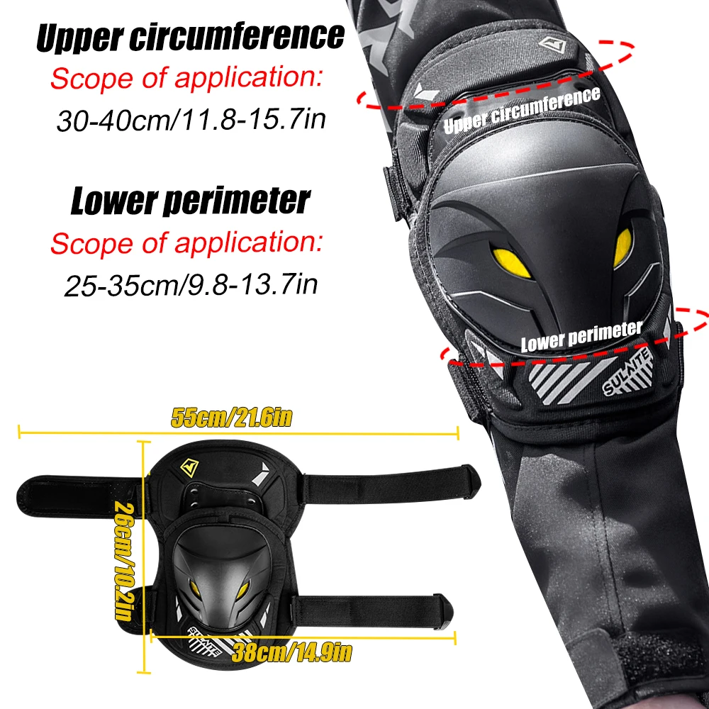 1Pair Motorcycle Riding Knee P - Mountain Biking Elbow Pads ulasan dan harga